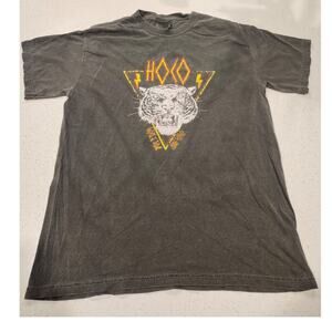 DEF LEPPARD " Hollow" Comfort Colors T-shirt Gray Size Medium